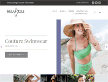 Tablet Screenshot of hulabelle.com